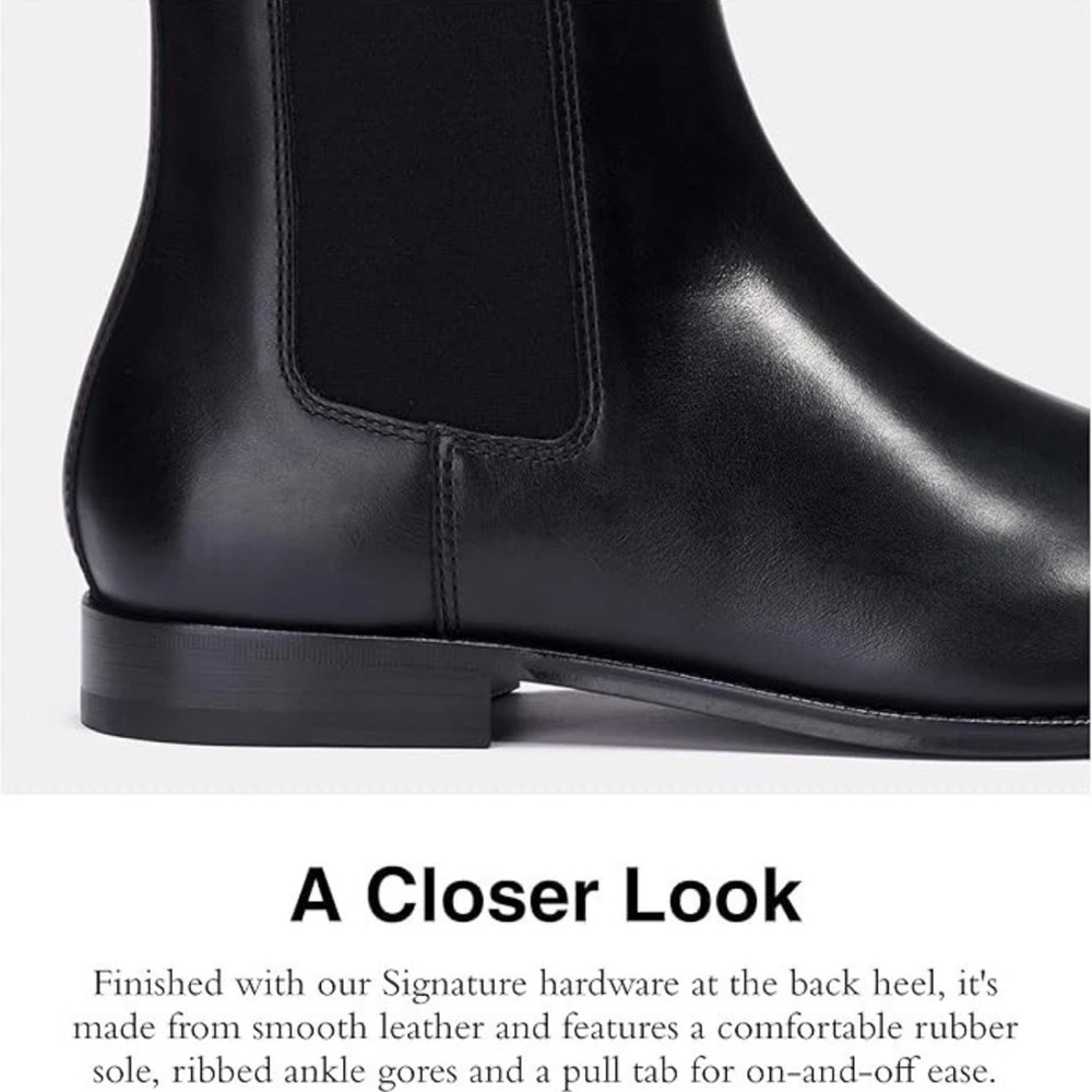 Coach Men's Metropolitan Chelsea Boot - Picture 4 of 4